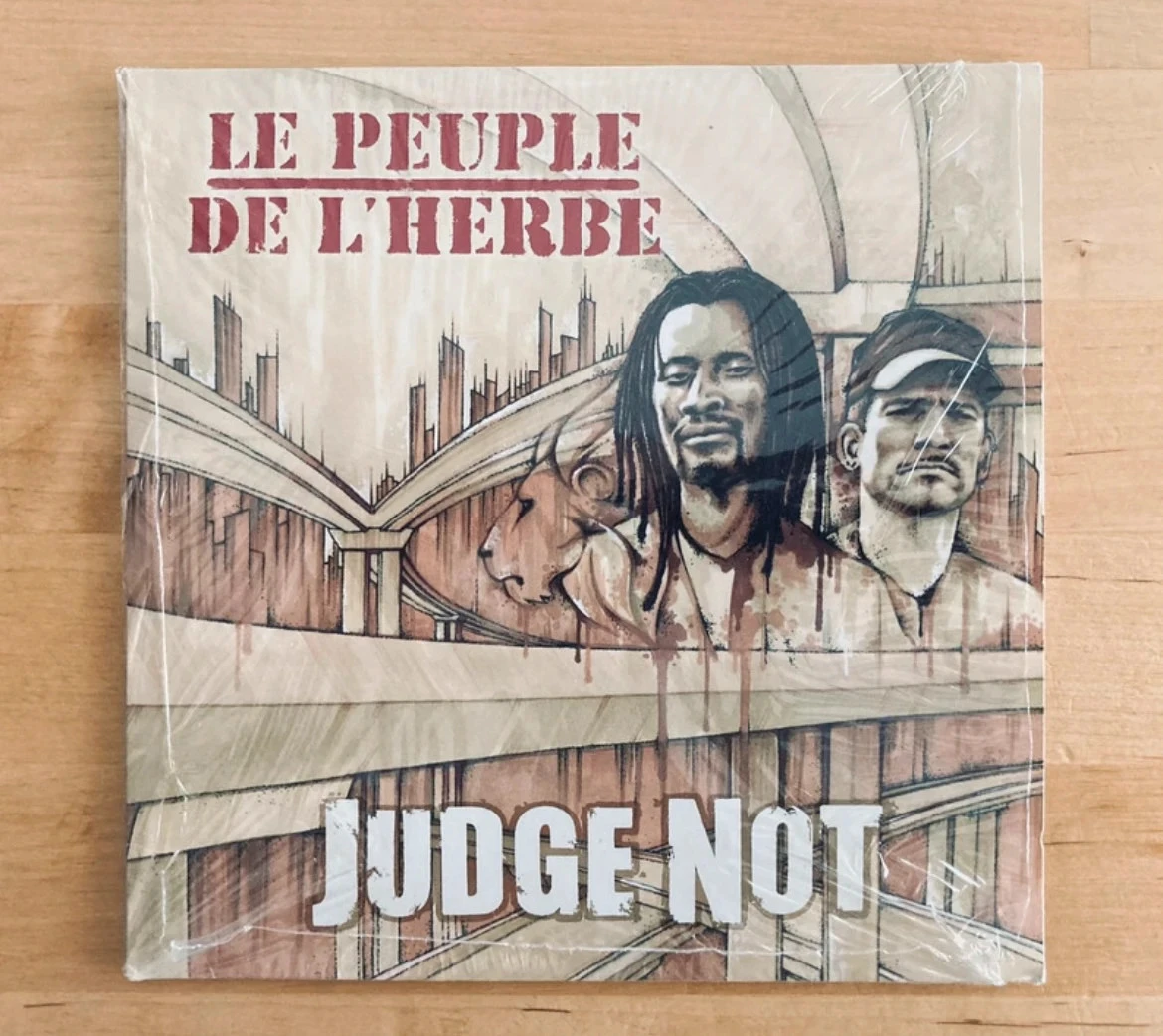 Disque vinyle 45T Le peuple de l’herbe Judge Not.